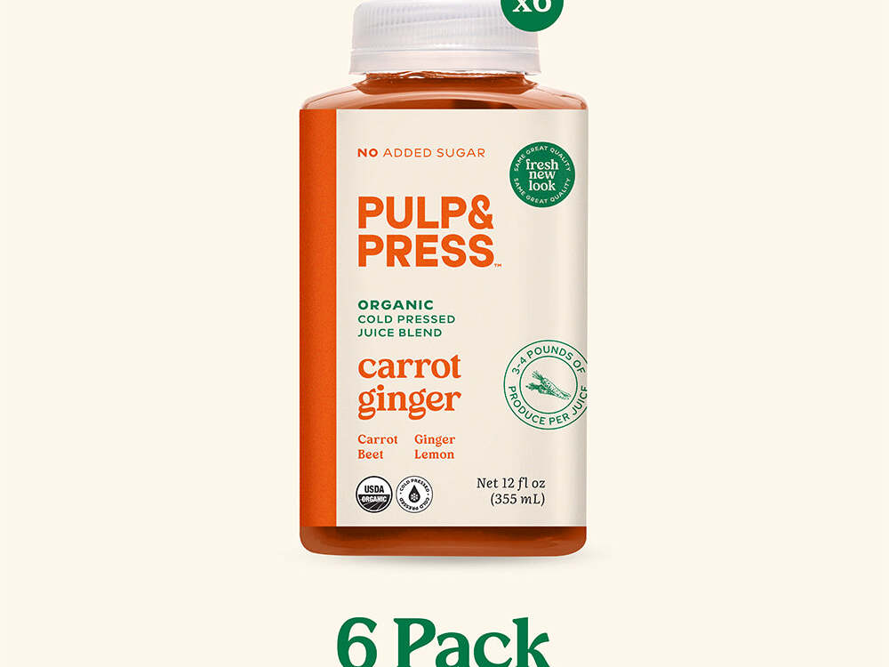 Cold Pressed Carrot Ginger Juice