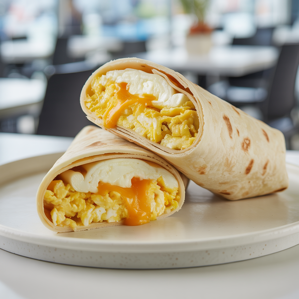 Egg and cheese quick wrap