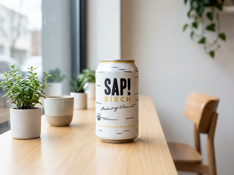 Sap! Birch Sparkling Soda Water – Case of 24 – USDA Organic Gluten Free Non-GMO – Delicious Alternative with Only 25 Calories – Low Glycemic and Contains Electrolytes and Natural Nutrients