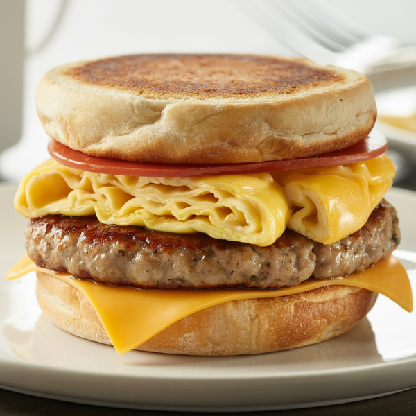 Sausage, egg and cheese